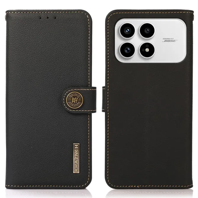 Housse Poco F8 Pro KHAZNEH Classic en cuir