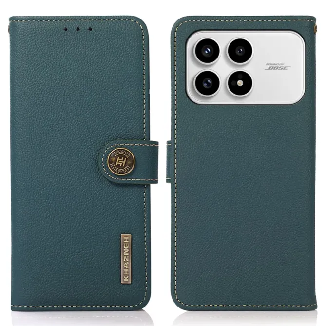 Housse Poco F8 Pro KHAZNEH Classic en cuir