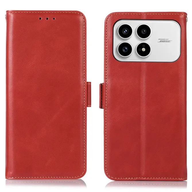 Housse POCO F8 Pro Cuir Coutures Apparentes | VIGOR