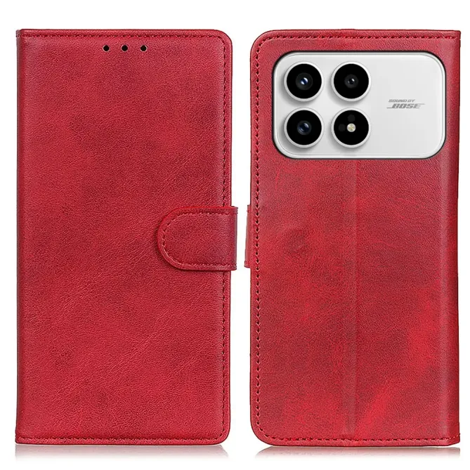 Housse POCO F8 Pro effet cuir mat | Marius