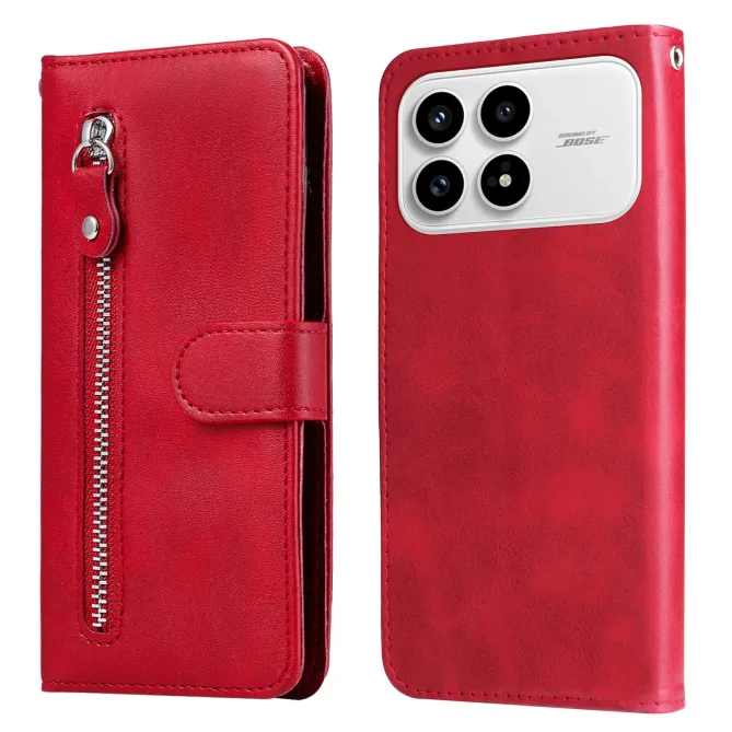 Housse POCO F8 Pro Zipper Pocket Fonction Support