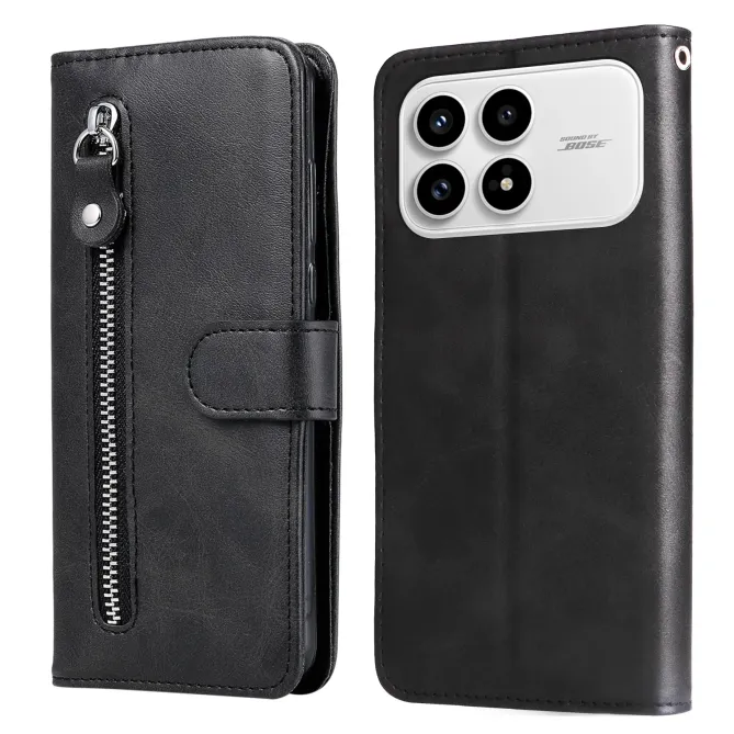 Housse POCO F8 Pro Zipper Pocket Fonction Support