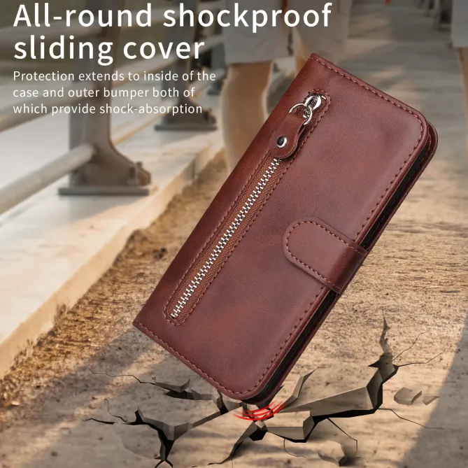 Housse POCO F8 Pro Zipper Pocket Fonction Support