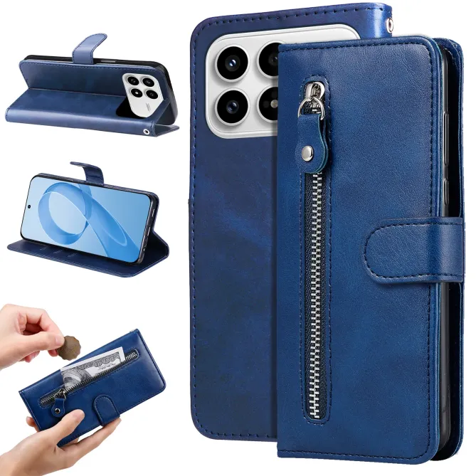Housse POCO F8 Pro Zipper Pocket Fonction Support
