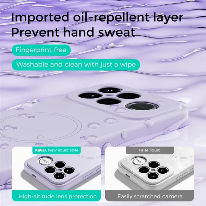 Coque POCO F8 Pro MagSafe Silicone Liquide