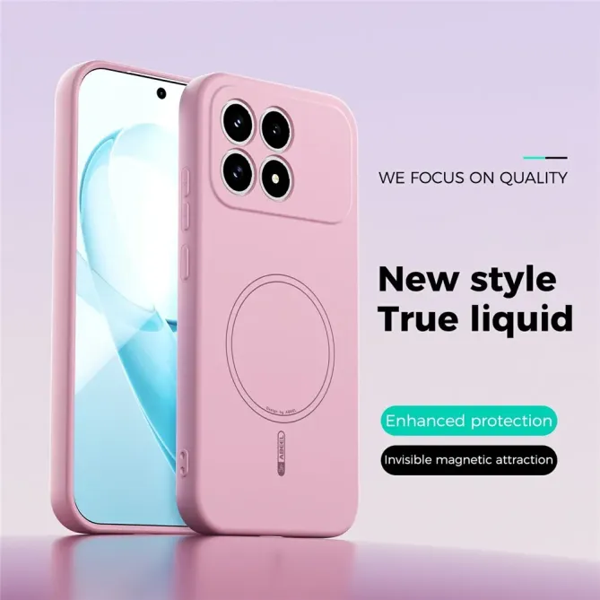 Coque POCO F8 Pro MagSafe Silicone Liquide