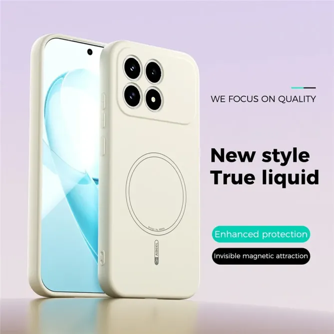 Coque POCO F8 Pro MagSafe Silicone Liquide