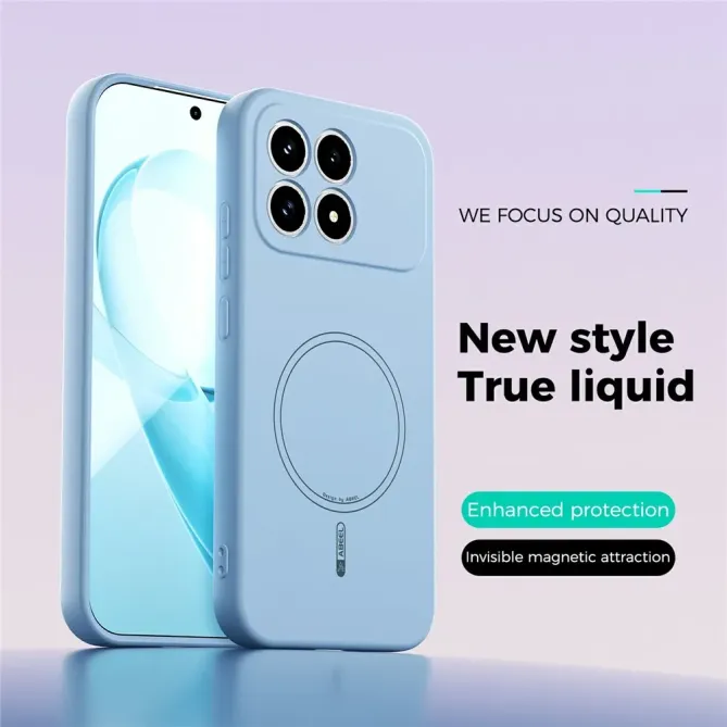 Coque POCO F8 Pro MagSafe Silicone Liquide