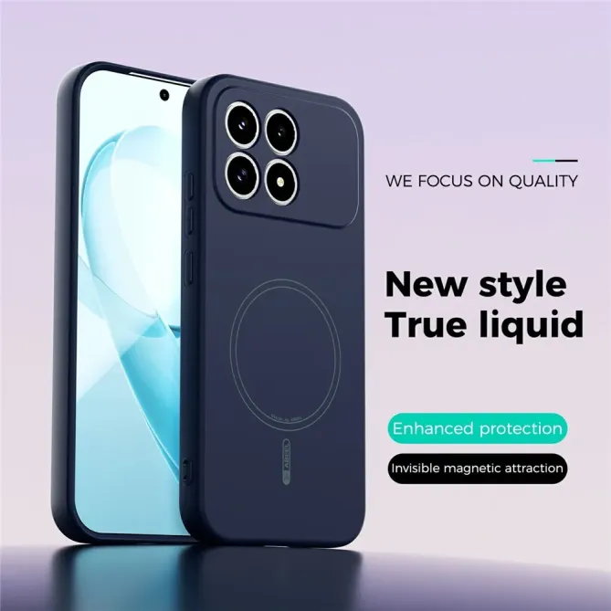 Coque POCO F8 Pro MagSafe Silicone Liquide