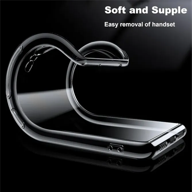 Coque transparente Motorola Edge 70 avec protection d'écran en verre t