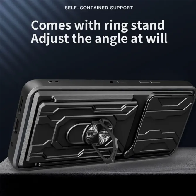 Coque Motorola Edge 70 Porte-carte Support Magnétique Cache Caméra