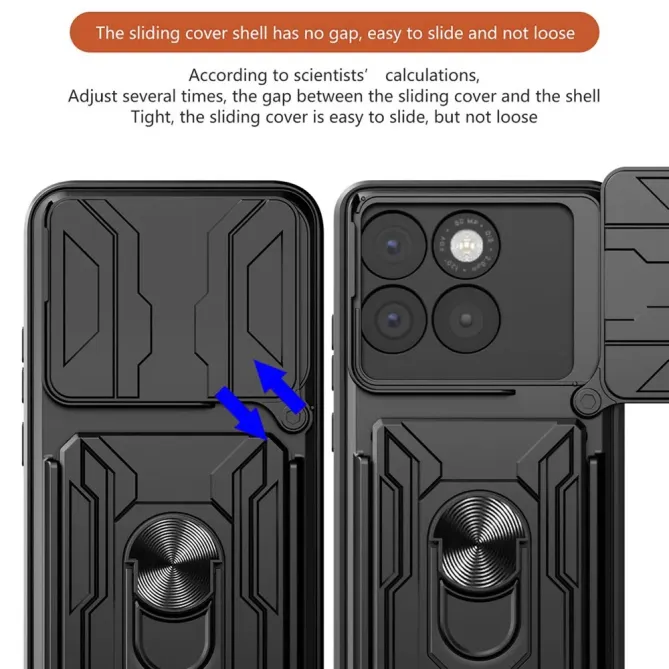 Coque Motorola Edge 70 Porte-carte Support Magnétique Cache Caméra