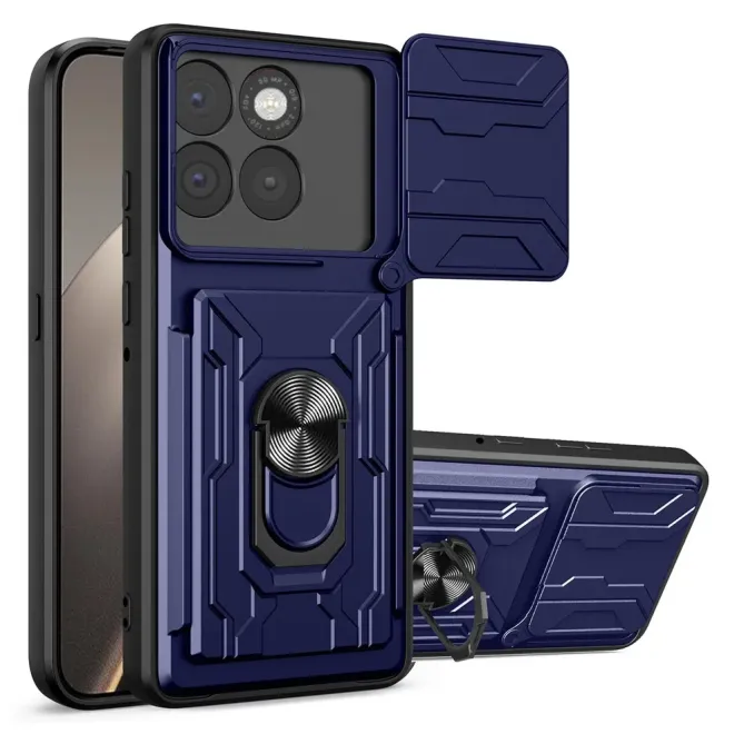 Coque Motorola Edge 70 Porte-carte Support Magnétique Cache Caméra