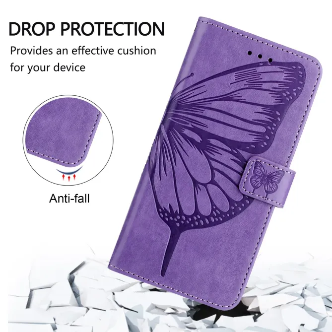 Housse Motorola Edge 70 Papillon Floral Gravé | MÉTAMORPHOSE