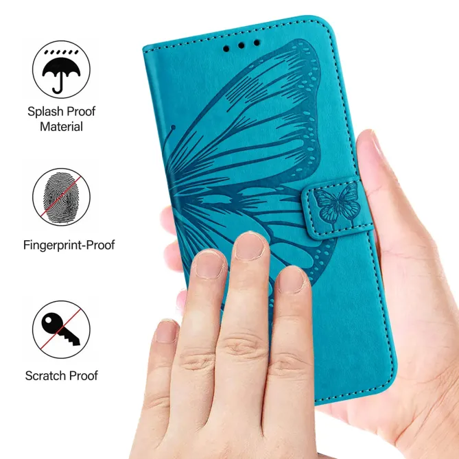 Housse Motorola Edge 70 Papillon Floral Gravé | MÉTAMORPHOSE