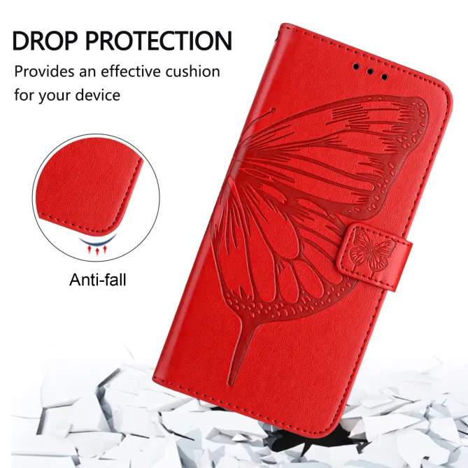Housse Motorola Edge 70 Papillon Floral Gravé | MÉTAMORPHOSE