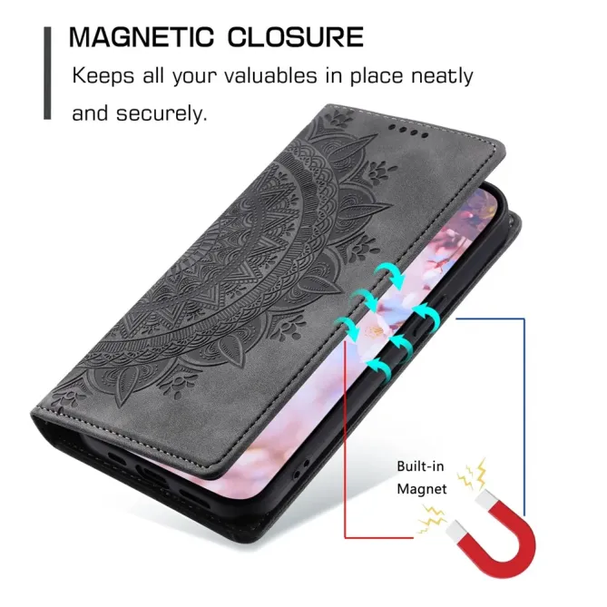 Housse Motorola Edge 70 Rabat Flip Mandala