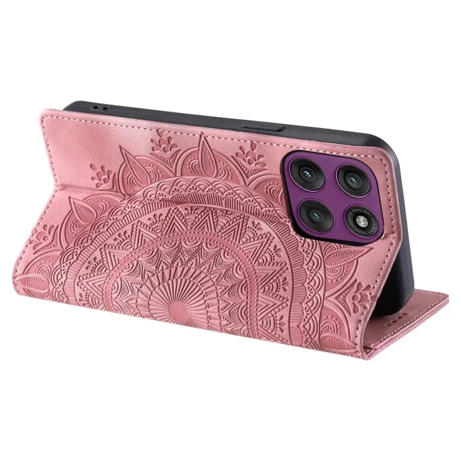Housse Motorola Edge 70 Rabat Flip Mandala