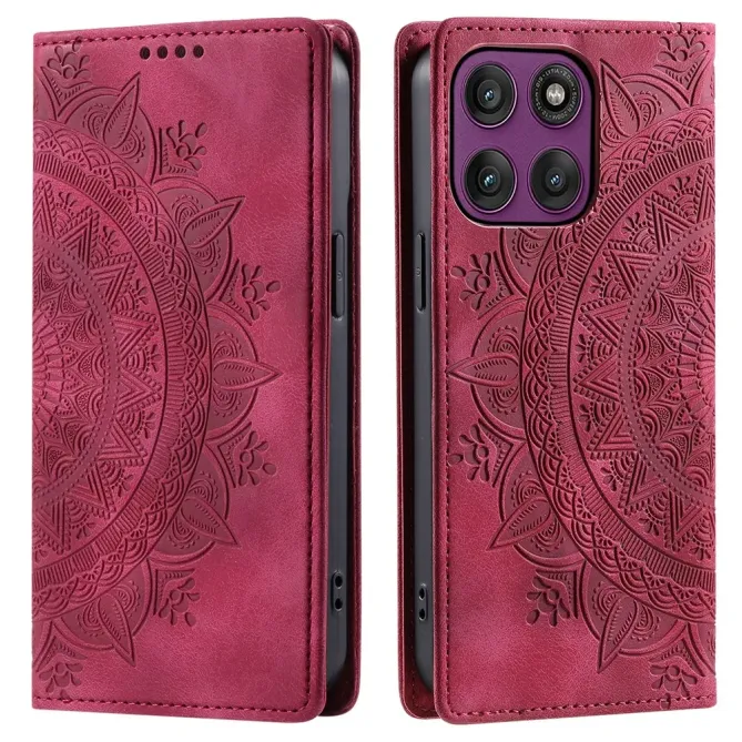 Housse Motorola Edge 70 Rabat Flip Mandala