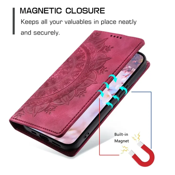 Housse Motorola Edge 70 Rabat Flip Mandala