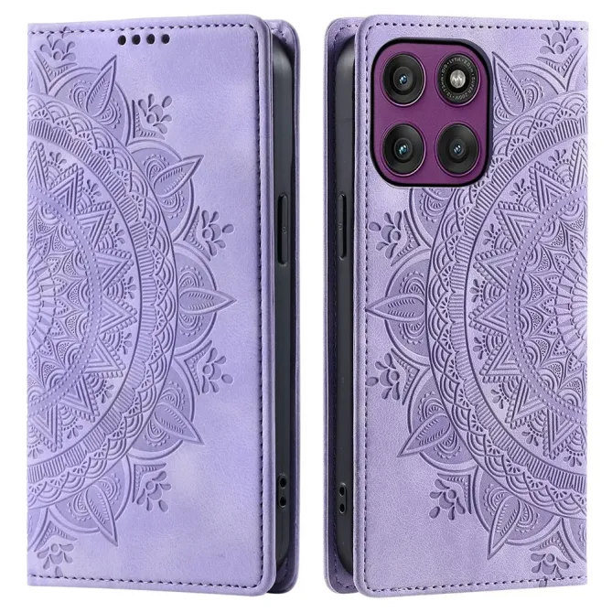 Housse Motorola Edge 70 Rabat Flip Mandala