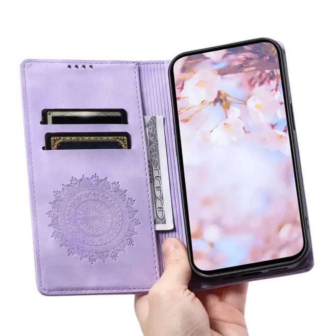 Housse Motorola Edge 70 Rabat Flip Mandala