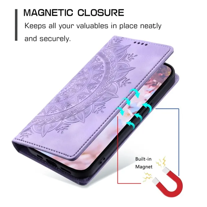 Housse Motorola Edge 70 Rabat Flip Mandala