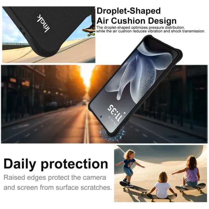 Coque Motorola Edge 70 class protect - Noir mat
