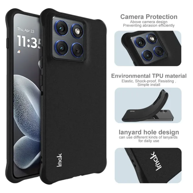 Coque Motorola Edge 70 class protect - Noir mat