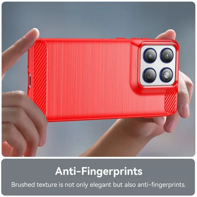 Coque Motorola Edge 70 flexible effet brossé