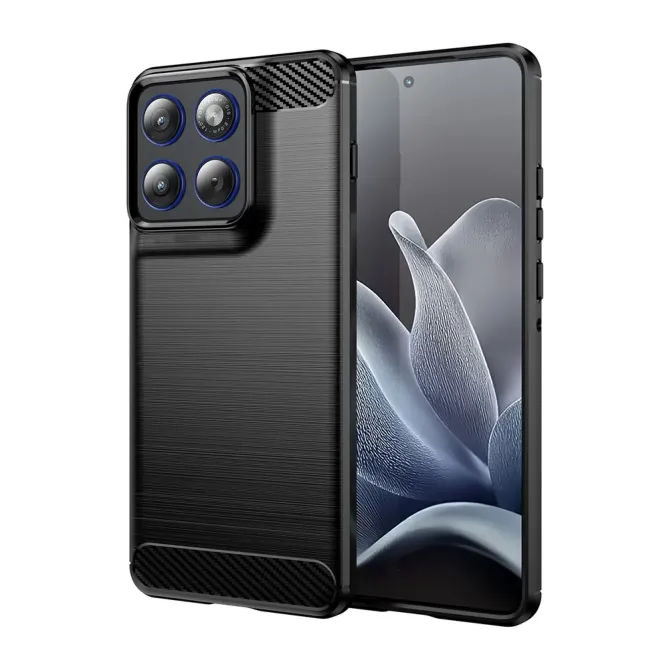 Coque Motorola Edge 70 flexible effet brossé