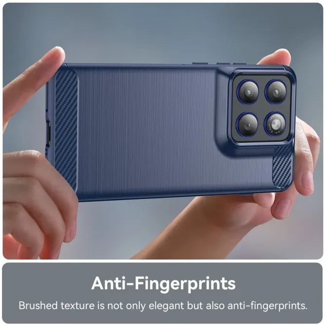Coque Motorola Edge 70 flexible effet brossé