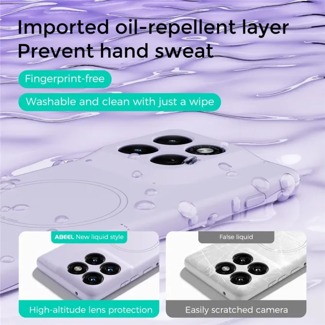 Coque Motorola Edge 70 MagSafe Silicone Liquide