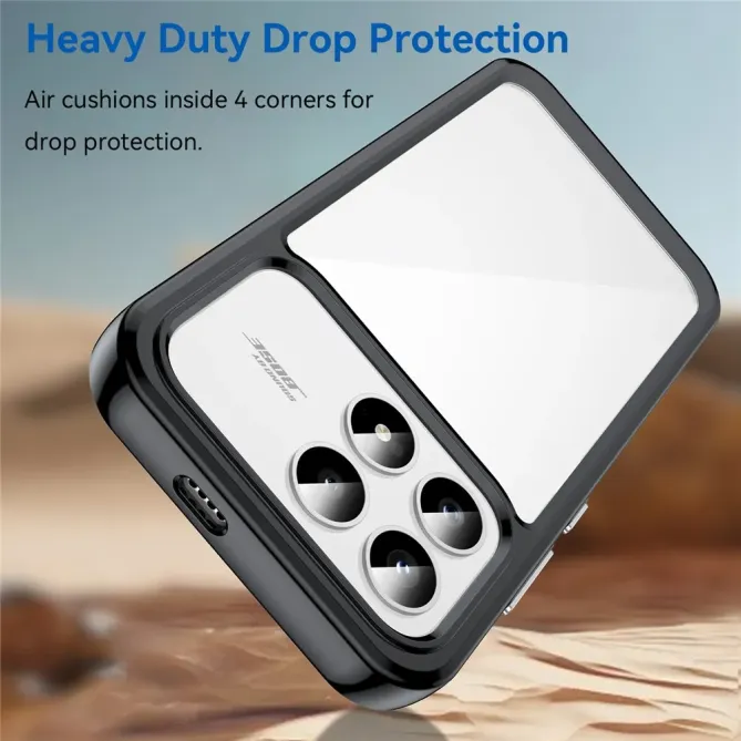 Coque POCO F8 Pro Transparente Contour Couleuré