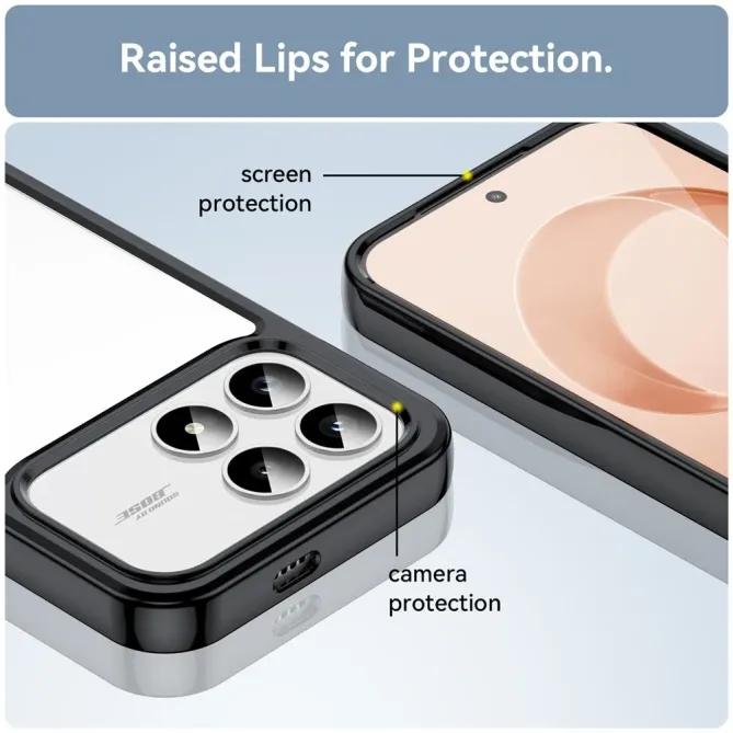 Coque POCO F8 Pro Transparente Contour Couleuré