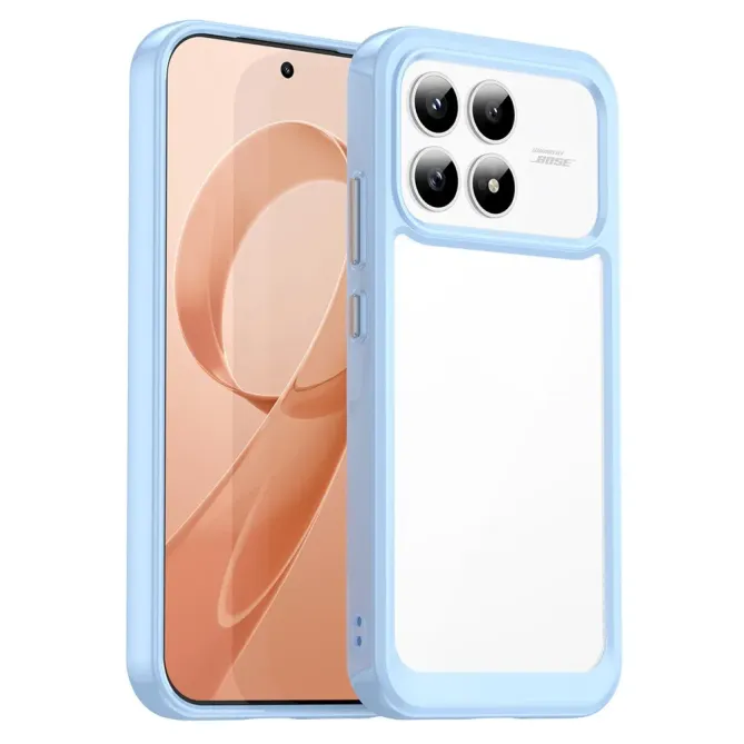 Coque POCO F8 Pro Transparente Contour Couleuré