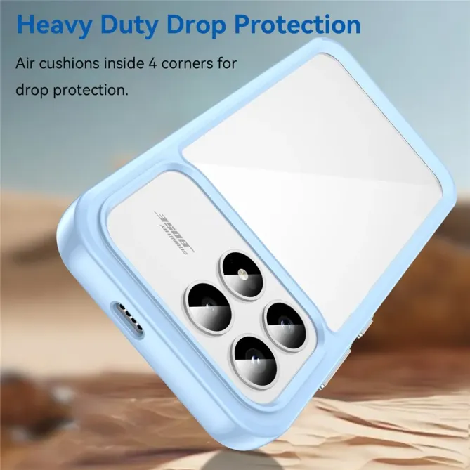 Coque POCO F8 Pro Transparente Contour Couleuré