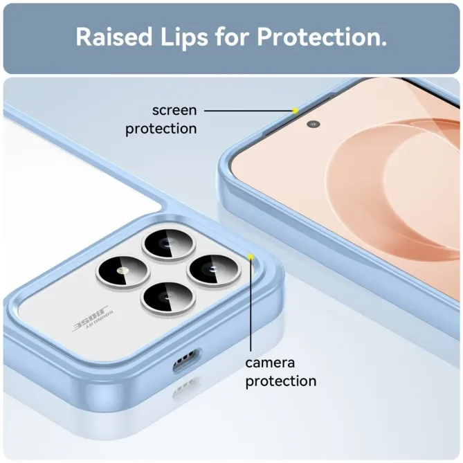 Coque POCO F8 Pro Transparente Contour Couleuré