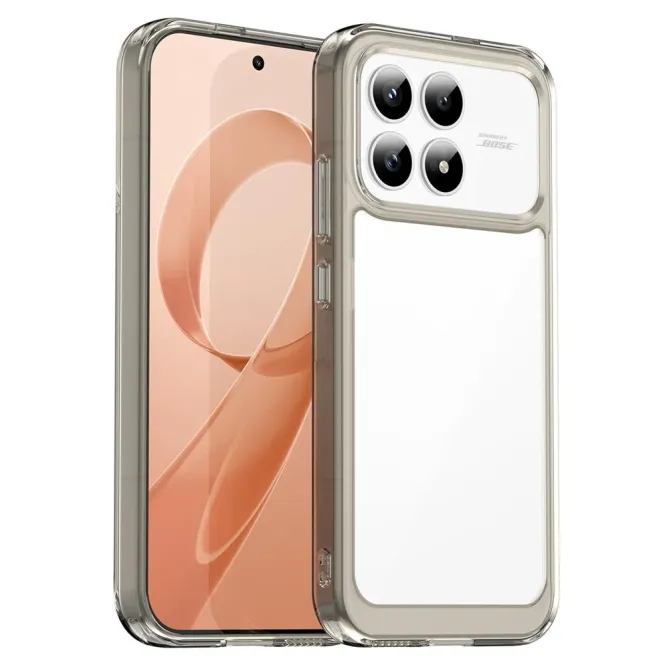 Coque POCO F8 Pro Transparente Contour Couleuré