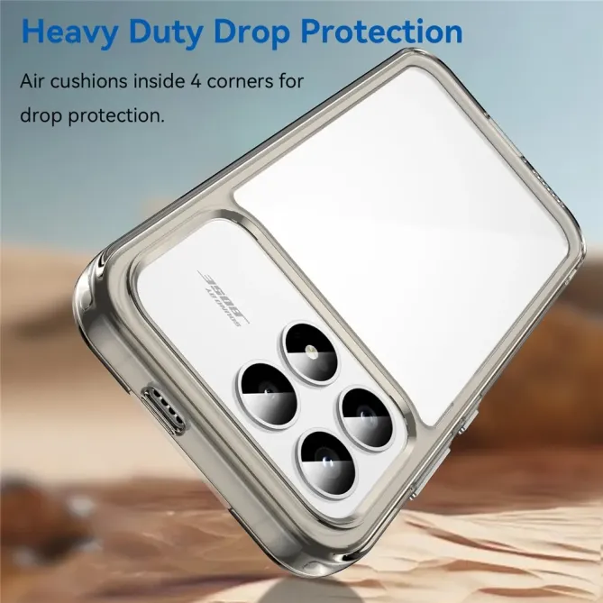 Coque POCO F8 Pro Transparente Contour Couleuré