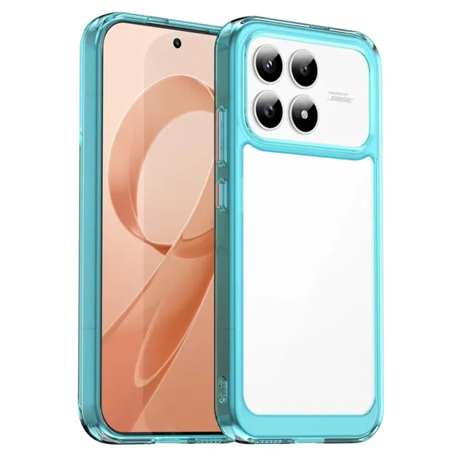 Coque POCO F8 Pro Transparente Contour Couleuré