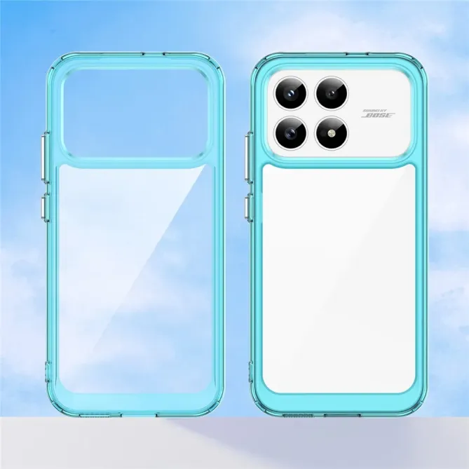 Coque POCO F8 Pro Transparente Contour Couleuré