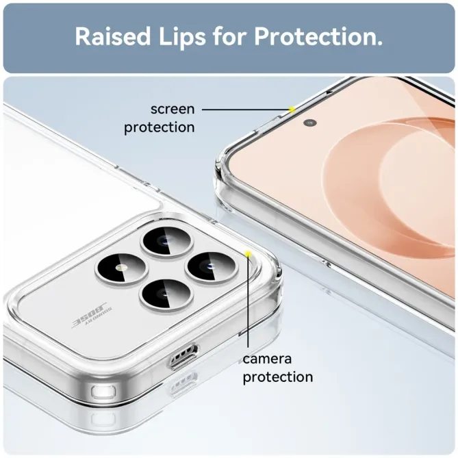 Coque POCO F8 Pro Transparente Contour Couleuré