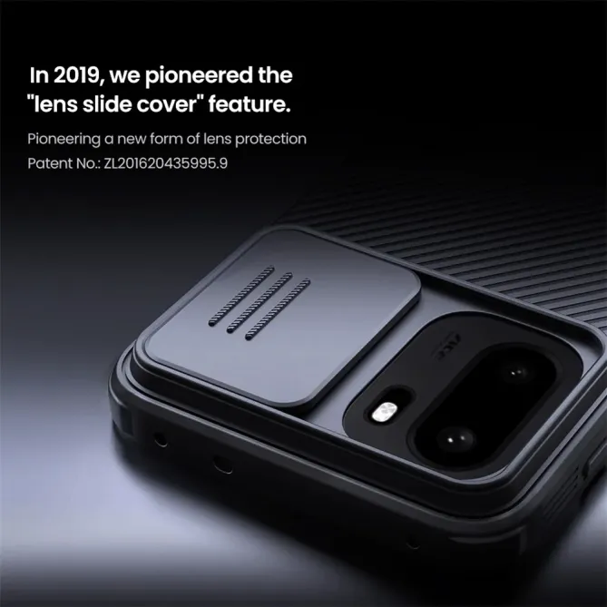 Coque OnePlus 15R CamShield avec cache objectif arrière