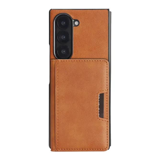 Coque Samsung Galaxy Z Fold 6 MagSafe Porte-Cartes Détachable Simili C