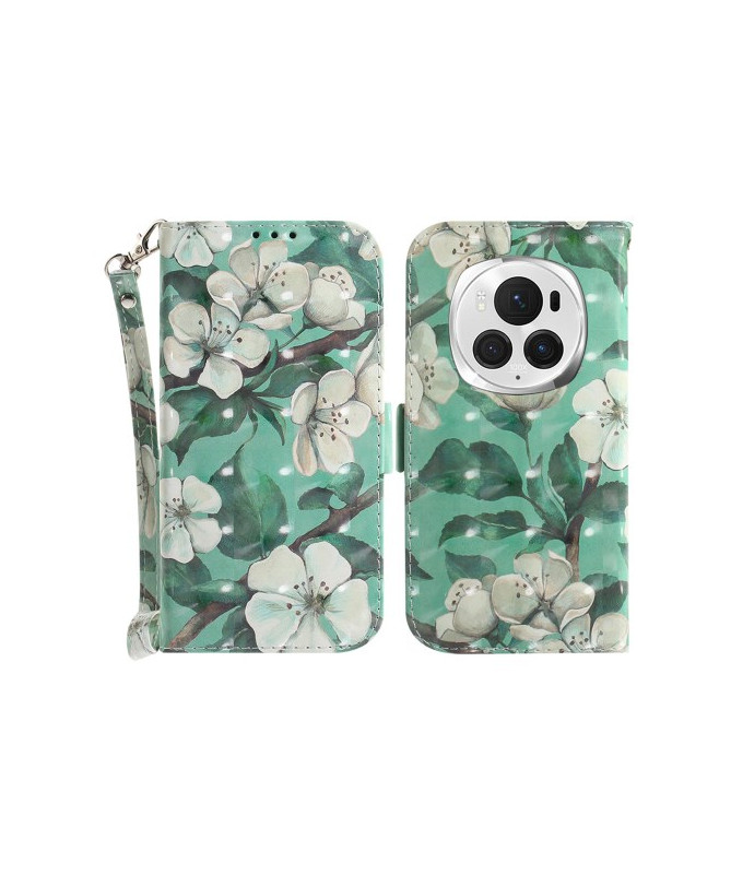 Housse Honor Magic 6 Pro - Motif Floral Printanier