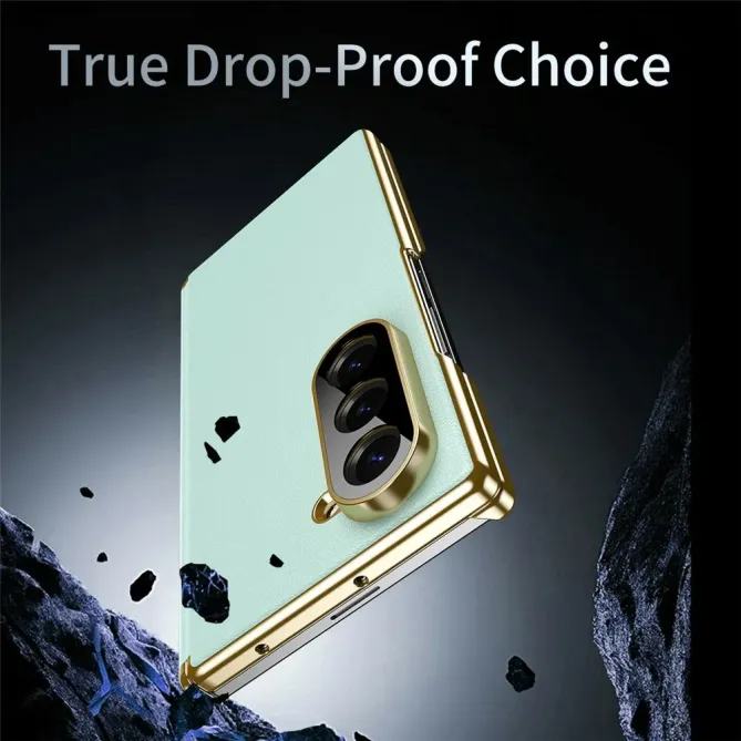 Coque Samsung Galaxy Z Fold 6 Protection Charnière Simili Cuir Grainé