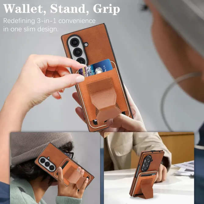 Coque Samsung Galaxy Z Fold 6 MagSafe Portefeuille Détachable