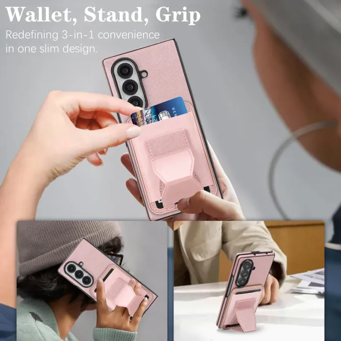 Coque Samsung Galaxy Z Fold 6 MagSafe Portefeuille Détachable