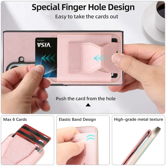 Coque Samsung Galaxy Z Fold 6 MagSafe Portefeuille Détachable